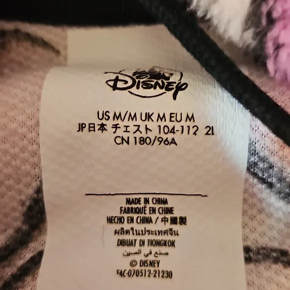 Disney Piglet Fleece Jacket NWT Size M - Picture 3 of 5